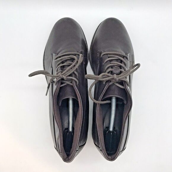 Easy Spirit Lidia Chukka Boot Women's 8.5 W Brown Leather Lace Up Oxford Boots - Picture 6 of 10